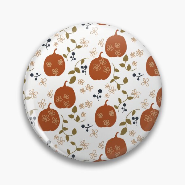 Item preview, Fabric in Pumpkins with Autumn Leaves and Berries-Rustic Fall designed and sold by Christina Anderson.