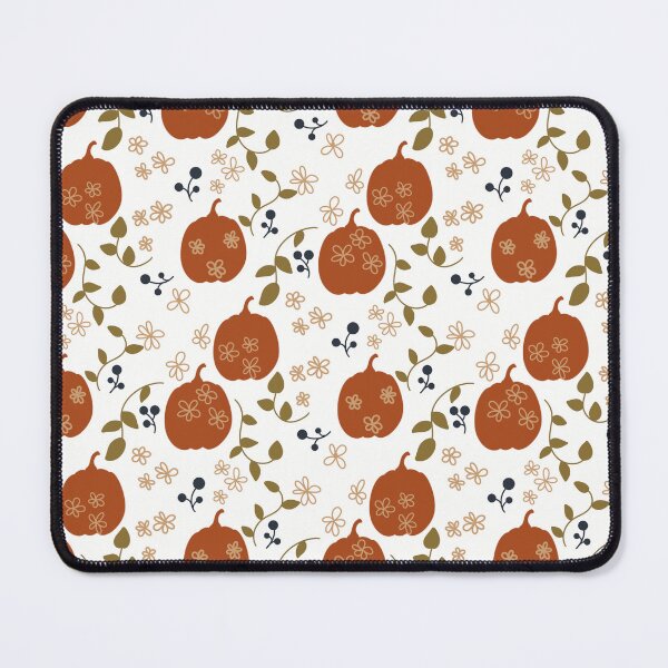 Item preview, Fabric in Pumpkins with Autumn Leaves and Berries-Rustic Fall designed and sold by Christina Anderson.