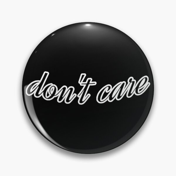 Item preview, Don't Care designed and sold by Studio Sonder.