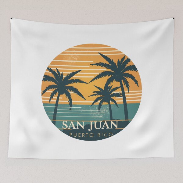 Item preview, San Juan - Puerto Rico designed and sold by GoodOldVintage.