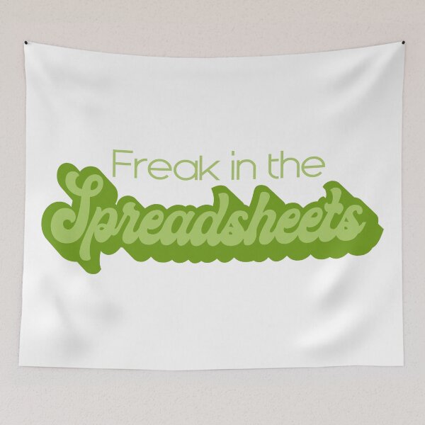 Item preview, Freak in the Spreadsheets designed and sold by rachelhull.