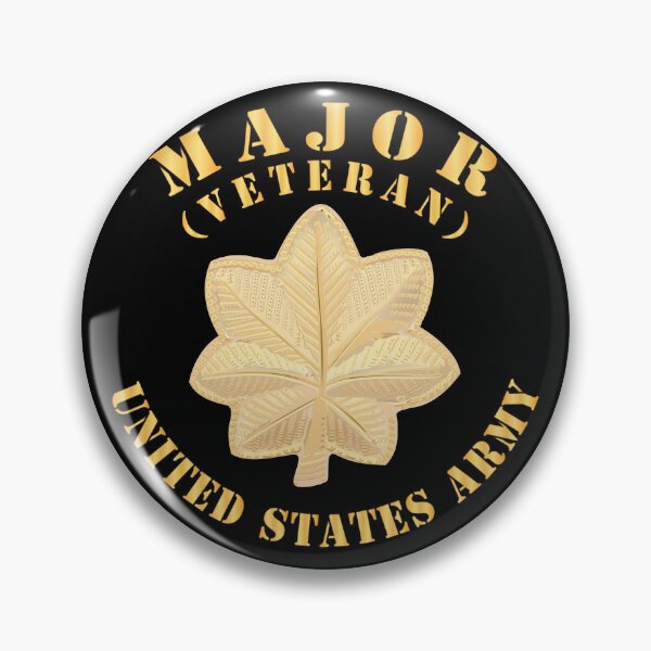 Item preview, Army - Major - MAJ - Veteran X 300 designed and sold by Military Insignia Products.