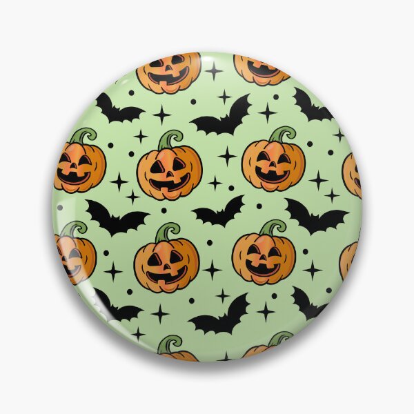 Item preview, Cute Pumpkin Seamless Pattern - Kawaii Pastel Goth designed and sold by GlitterArtySVG.