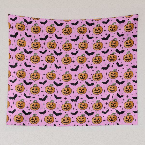 Item preview, Cute Pumpkin Seamless Pattern - Kawaii Pastel Goth designed and sold by GlitterArtySVG.
