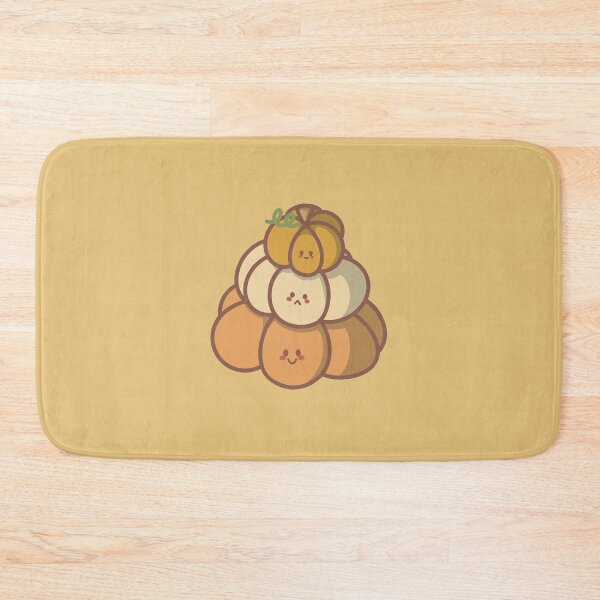 Item preview, Pumpkin Stack – Kawaii Cozy Autumn Illustration designed and sold by Eri Atelier.