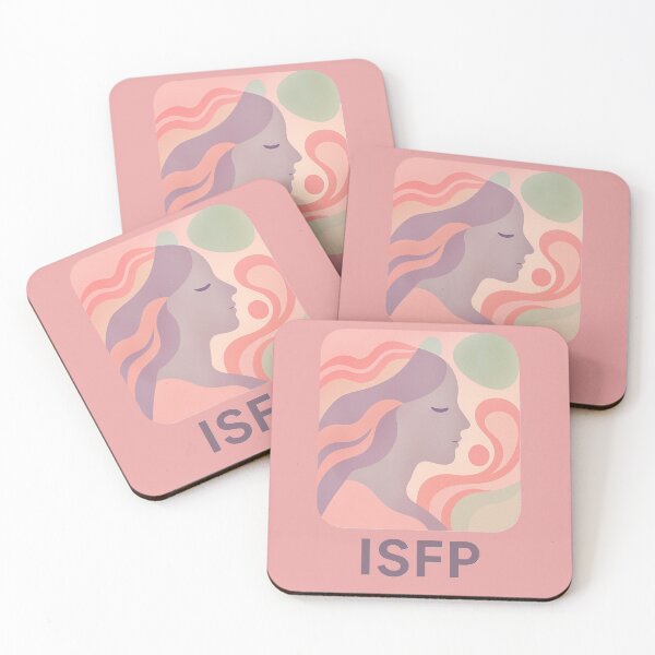 Item preview, ISFP Personality Abstract Art – MBTI Design (Center Print) designed and sold by W-Rm.