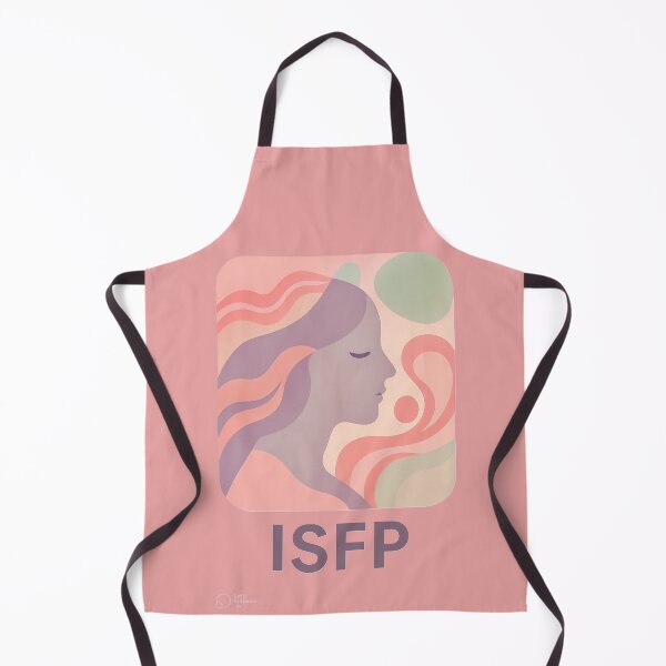 Item preview, ISFP Personality Abstract Art – MBTI Design (Center Print) designed and sold by W-Rm.