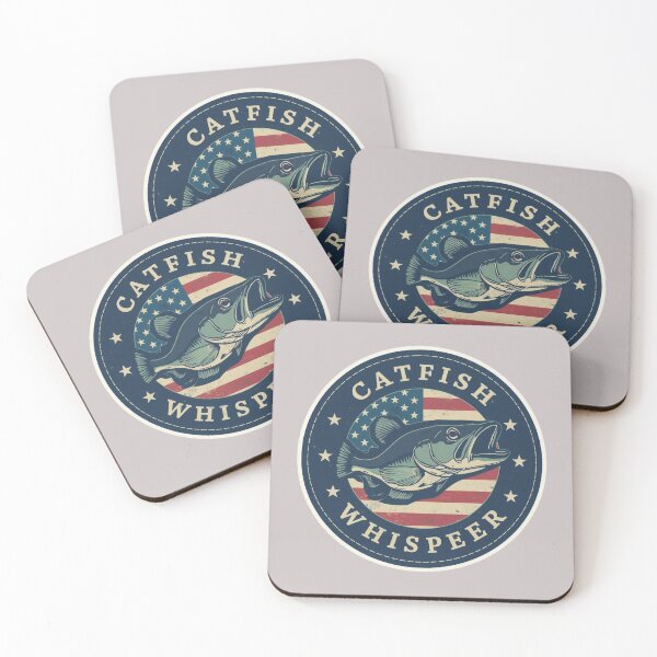 Item preview, Catfish Whisperer USA Flag Shirt – Patriotic Catfish Fishing Emblem T-Shirt for Men & Women designed and sold by MoonLightFX.