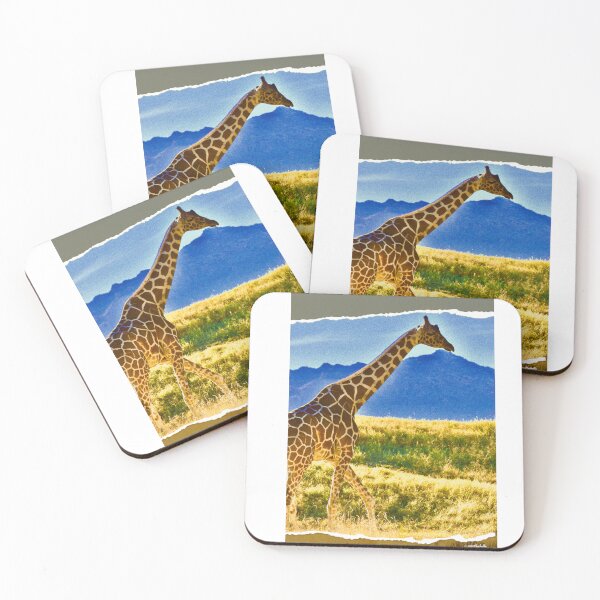 Item preview, Colorful Tall Spotted Giraffe on Safari in Africa designed and sold by Yogibear & Rachelle .
