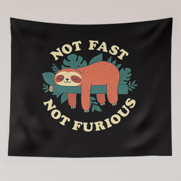 Item preview,  Not Fast, Not Furious designed and sold by BiomortoArts.