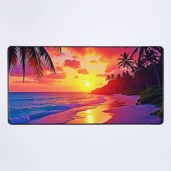 Item preview, Vibrant Sunset Beach Dream Design designed and sold by Health And Fitness Posts e-Store.