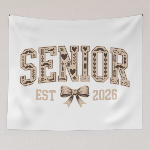 Item preview, Whimsical Senior Class of 2026 designed and sold by PrintAtelier.