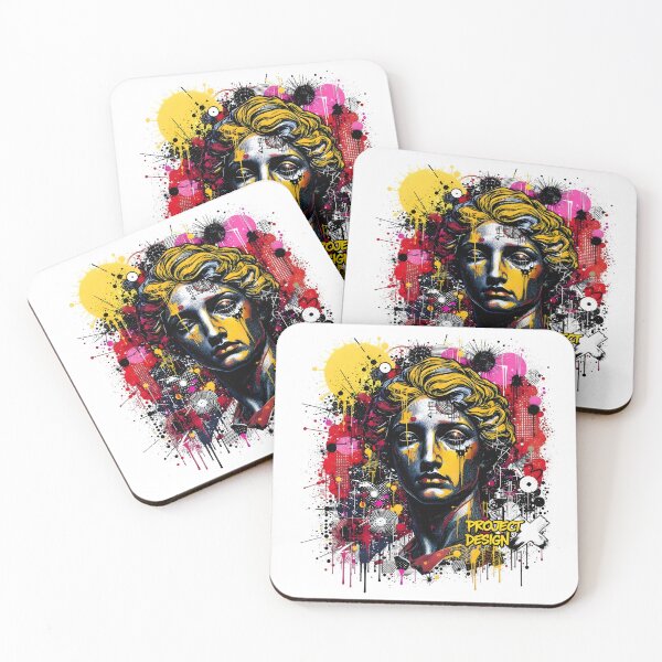 Item preview, Neo Classical Graffiti Bust  Bold Urban Street style with Pop Culture Vibes designed and sold by Project X Design.