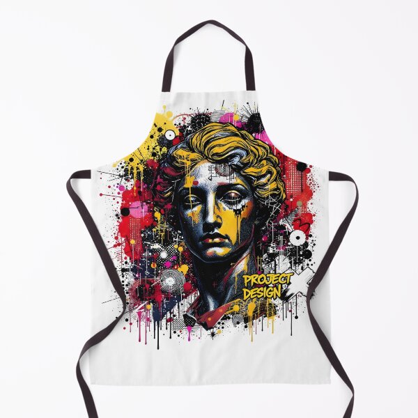 Item preview, Neo Classical Graffiti Bust Bold Urban Street style with Pop Culture Vibes designed and sold by Project X Design.