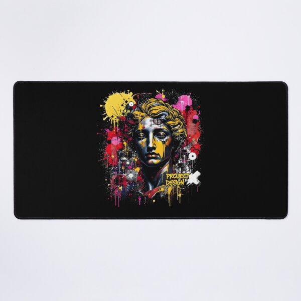 Item preview, Neo Classical Graffiti Bust  Bold Urban Street style with Pop Culture Vibes designed and sold by Project X Design.