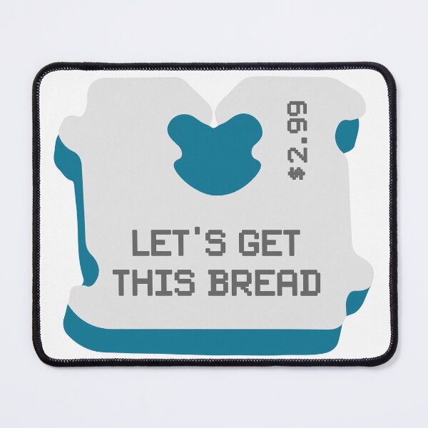 Item preview, Let's Get This Bread Tag designed and sold by rachelhull.