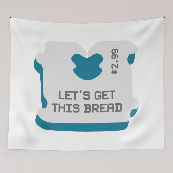 Item preview, Let's Get This Bread Tag designed and sold by rachelhull.
