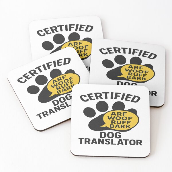 Item preview, Certified Dog Translator T-Shirt – Funny Pet Lover Gift, Dog Owner Humor Tee designed and sold by POD DYNASTY | Original Print On Demand T-Shirt Graphics.