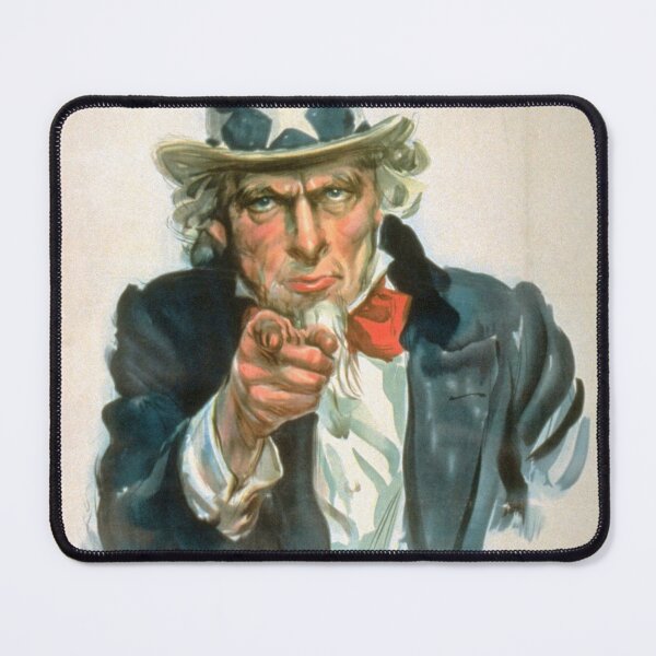 Item preview, Uncle Sam says I Want You for the U.S. Army designed and sold by Three stacked penguins.