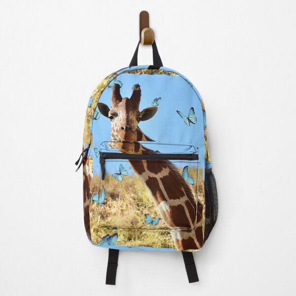 Item preview, Whimsical Cute Giraffe Surrounded by Butterflies on Safari designed and sold by Yogibear & Rachelle .