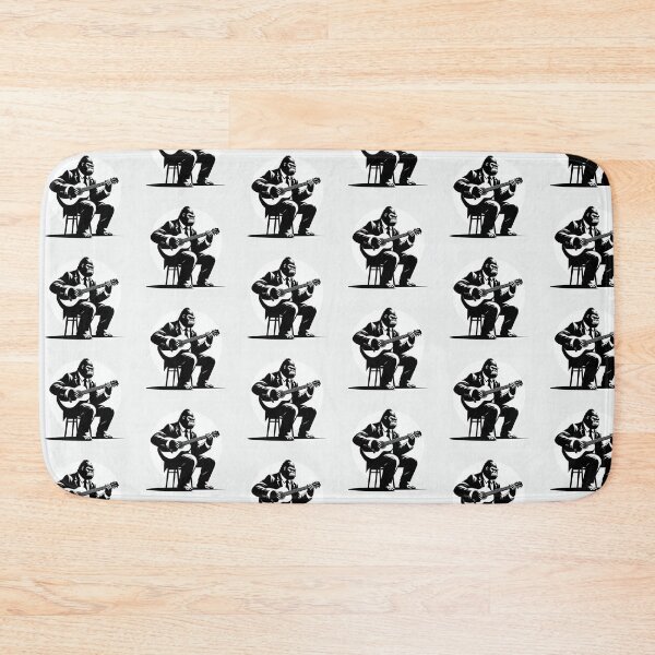 Item preview, Gorilla classic guitar playing  designed and sold by Dogandesighn.
