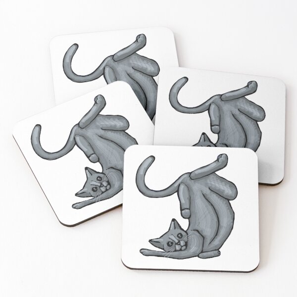 Item preview, Cute Grey Cat designed and sold by alczar.
