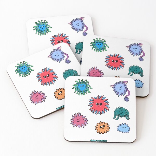 Item preview, Cute Fuzzy Monsters -  Funny Critter Design designed and sold by SolarWayfarer.