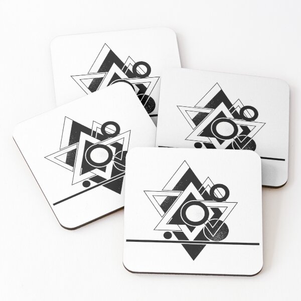 Item preview, Modern Geometric Composition | High-Contrast Black and White Aesthetic designed and sold by Apex Designs.