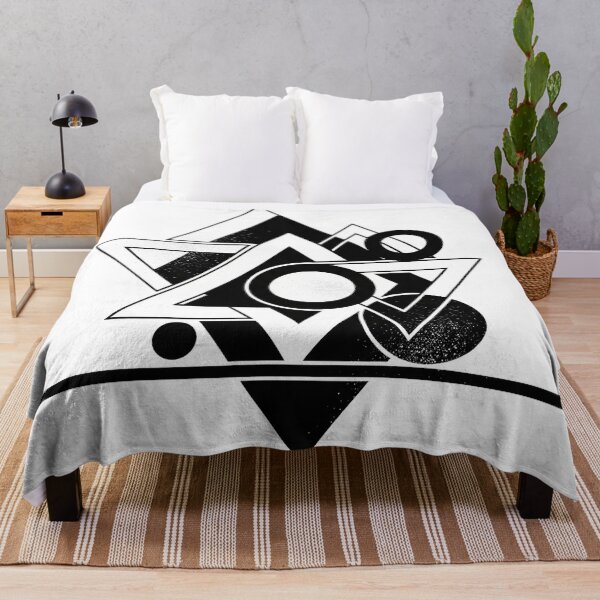 Item preview, Modern Geometric Composition | High-Contrast Black and White Aesthetic designed and sold by Apex Designs.