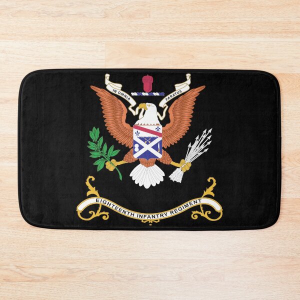 Item preview, Army - Regimental Colors - 18th Infantry Regiment  - IN OMNIA PARATUS X 300 designed and sold by Military Insignia Products.