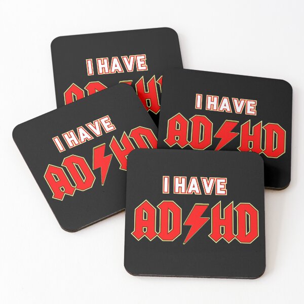 Item preview, I Have ADHD Honestly Just Chasing Random Thoughts Daily designed and sold by SkeletonsDanger.