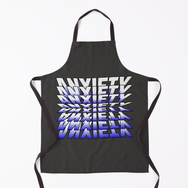 Item preview,  Anxiety Text Graphic T-Shirt designed and sold by Sinister prints.