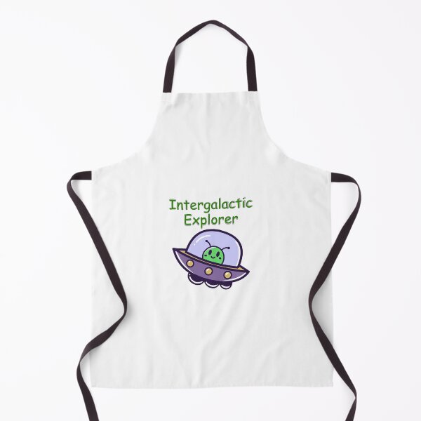 Artikelvorschau, Niedlicher Alien im UFO Intergalactic Explorer Design entworfen und verkauft von Mix Mood.