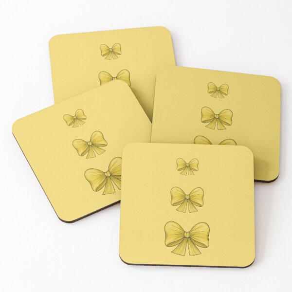 Item preview, Yellow bows designed and sold by Cherevan.