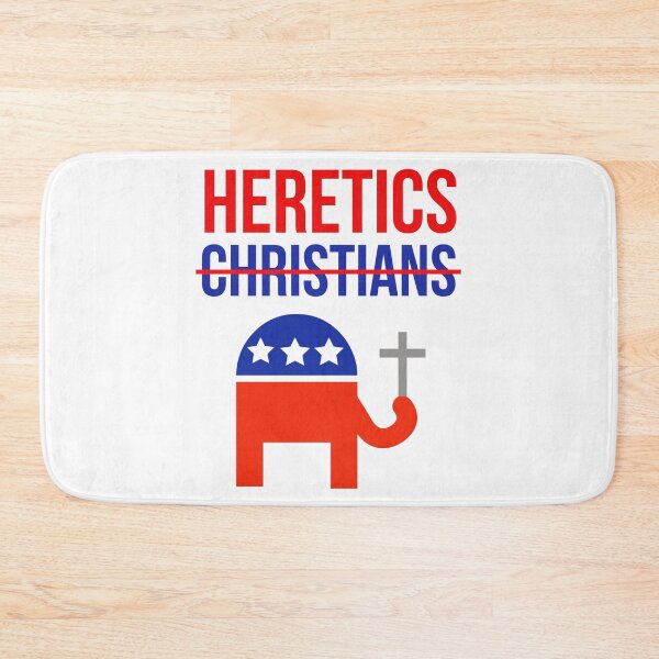 Item preview, Heretics not Christians  designed and sold by Rachel the Artist .