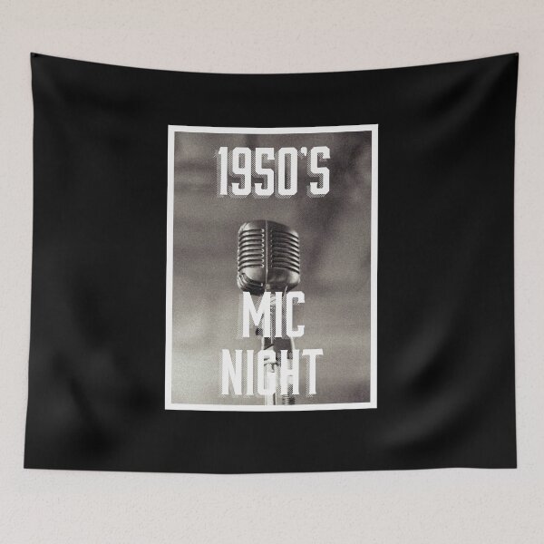 Item preview, 1950's Mic Night designed and sold by BlueRockDesigns.