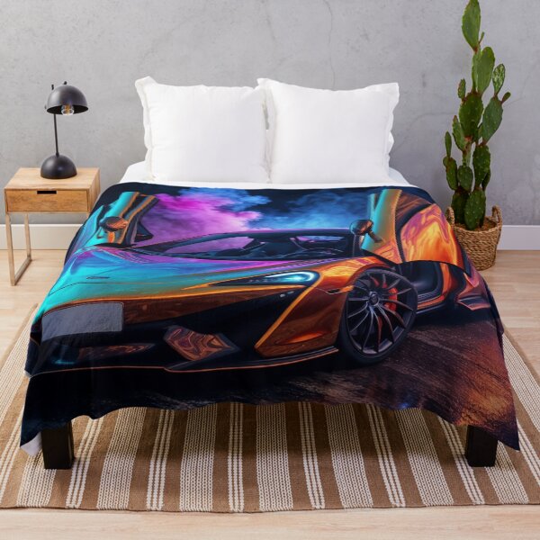Item preview, Futuristic Neon Supercar designed and sold by ArtiQreate.