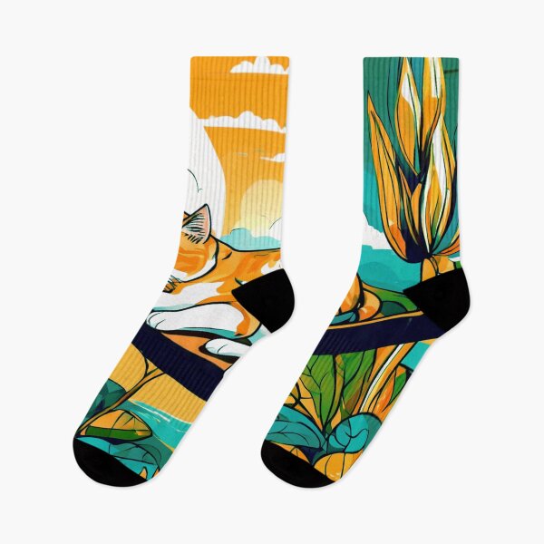 Item preview, Cat Sleeping in the Sun designed and sold by Zofia Sosnecka.