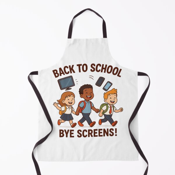 Item preview, Bye Screens – Happy Back to School Kids Design designed and sold by JAMOUM1.