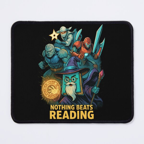 Item preview, Nothing Beats Reading – Library Battle Edition designed and sold by I AM BRO.