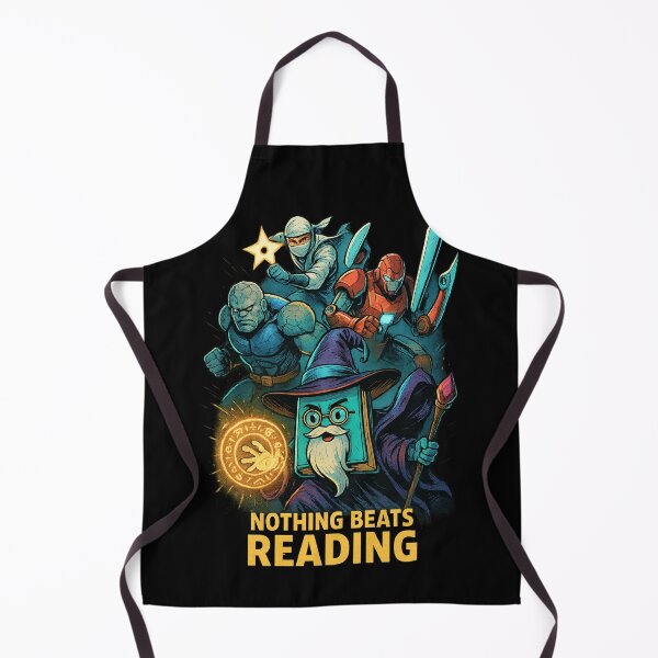Item preview, Nothing Beats Reading – Library Battle Edition designed and sold by I AM BRO.
