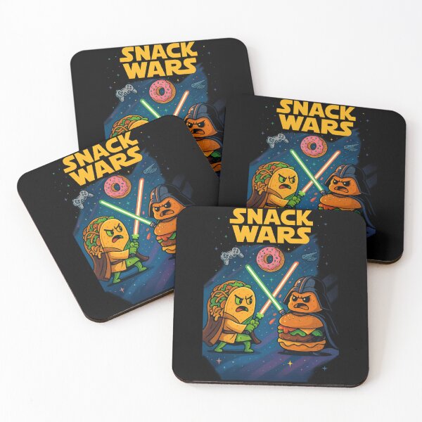 Item preview, Snack Wars – Galactic Taco vs Burger Parody designed and sold by WittyLabs.