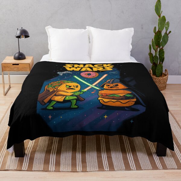 Item preview, Snack Wars – Galactic Taco vs Burger Parody designed and sold by WittyLabs.
