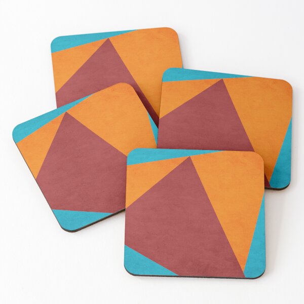 Item preview, Three Color Vintage Abstract Art 51 designed and sold by Diana377.