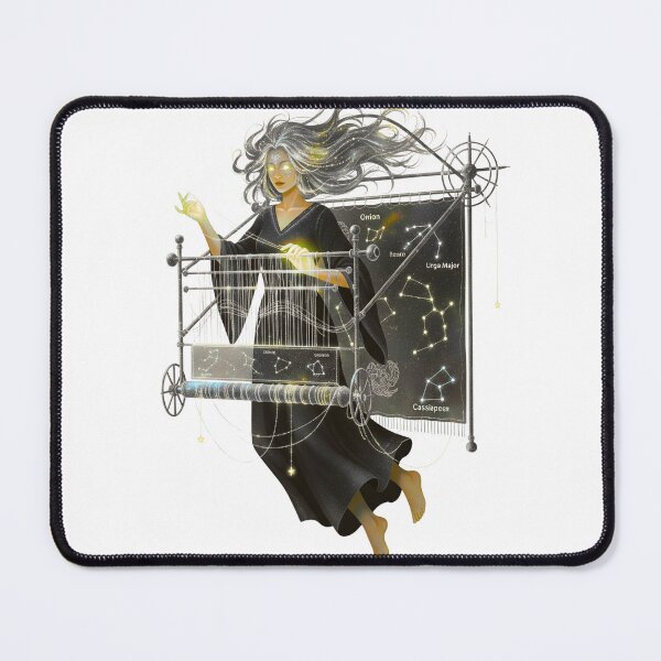 Item preview, Celestial Star Weaver Constellation Map Tapestry Goddess Illustration designed and sold by ANDREW-DESIGN.