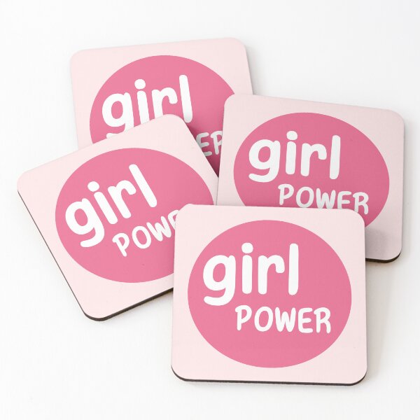 Item preview, Girl Power Pink Circle designed and sold by Jeallan Designs.