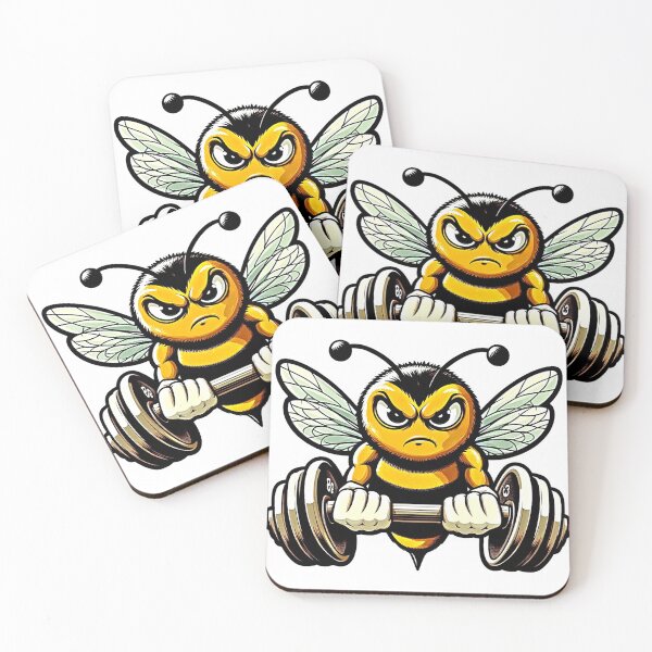 Item preview, bee lifts weights hard designed and sold by DGVO.