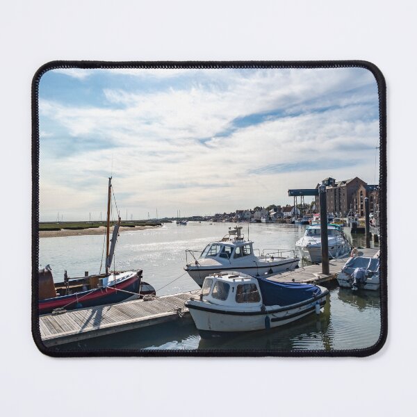 Item preview, Boats in Wells-Next-The-Sea harbour designed and sold by yackers1.