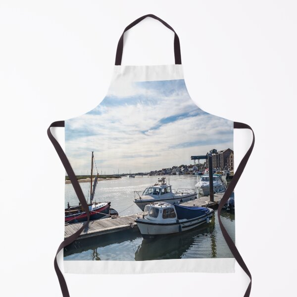 Item preview, Boats in Wells-Next-The-Sea harbour designed and sold by yackers1.
