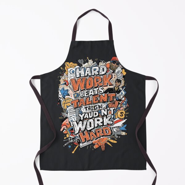 Item preview, Hard Work Talent Quote designed and sold by Zakrytos ★★★★★.